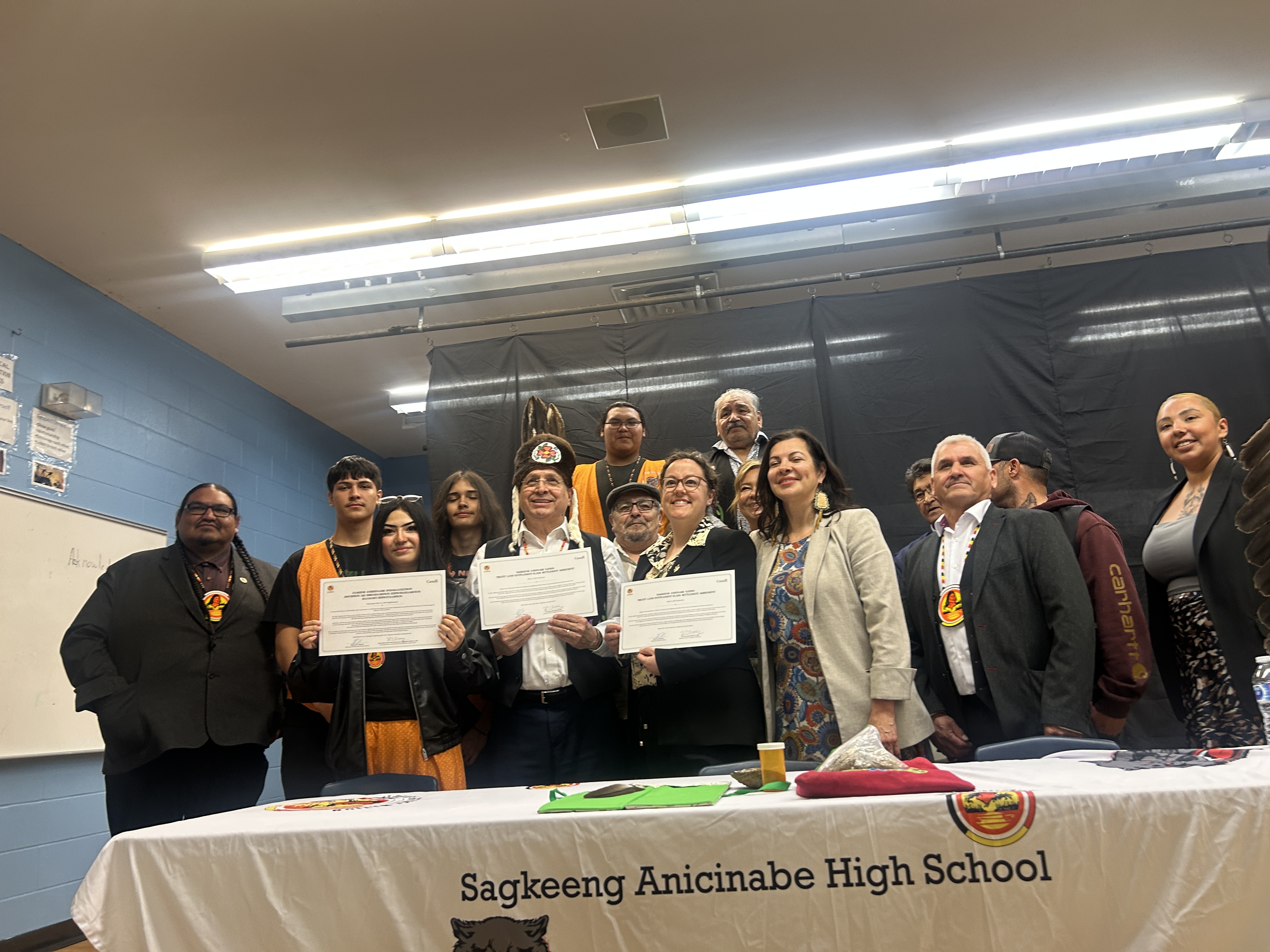 A historic day at Sagkeeng Anicinabe Nation