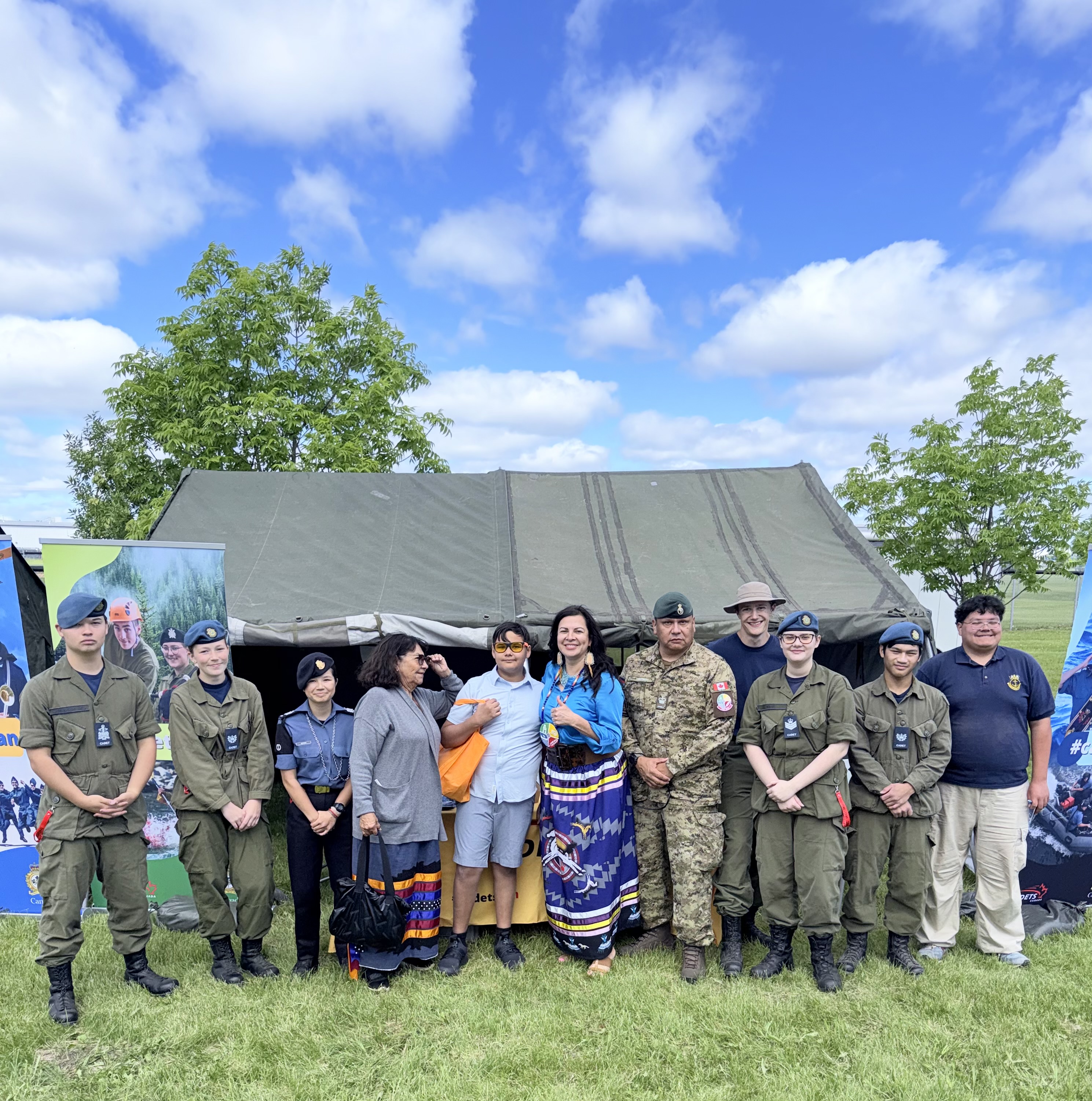 Honouring Veterans at Wing 17